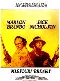 Affiche de The Missouri Breaks, film à voir en streaming sur Pygargue