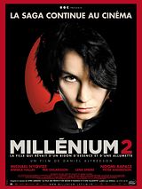 Affiche de Millénium 2 - La Fille qui rêvait d'un bidon d'essence et d'une allumette, film à voir en streaming sur Pygargue