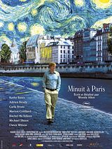 Affiche de Minuit à Paris, film à voir en streaming sur Pygargue