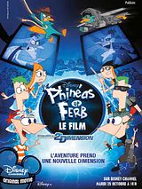 Affiche de Phinéas et Ferb - Le Film, film à voir en streaming sur Pygargue