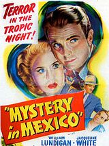 Affiche de Mystère à Mexico, film à voir en streaming sur Pygargue