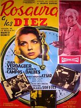 Affiche de Rosaura à dix heures, film à voir en streaming sur Pygargue