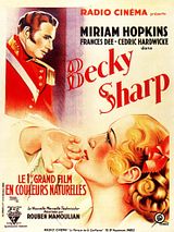 Affiche de Becky Sharp, film à voir en streaming sur Pygargue