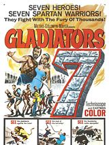 Affiche de Les sept gladiateurs, film à voir en streaming sur Pygargue
