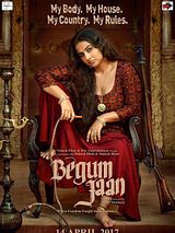 Affiche de Begum Jaan, film à voir en streaming sur Pygargue