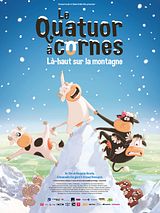 poster du film Le Quatuor à cornes Là-haut sur la montagne