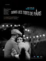 Affiche de Sous les toits de Paris, film à voir en streaming sur Pygargue