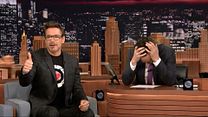 image de Robert Downey Jr. donne un cours d'art dramatique à Jimmy Fallon 