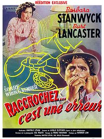 Raccrochez, c'est une erreur!