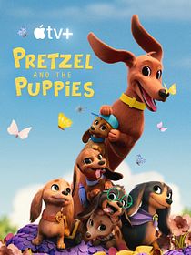 Bretzel et les bébés chiens