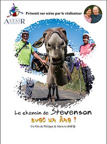 Affiche de ALTAÏR conférences - Le Chemin de Stevenson avec un âne, film à voir en streaming sur Pygargue