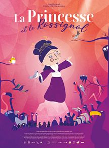Affiche de La Princesse et le rossignol, film à voir en streaming sur Pygargue