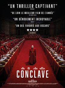 Affiche de Conclave, film à voir en streaming sur Pygargue