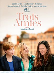 Affiche de Trois amies, film à voir en streaming sur Pygargue