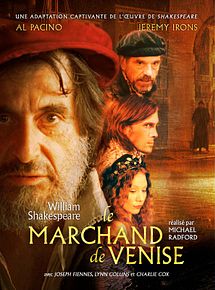 Affiche de Le Marchand de Venise, film à voir en streaming sur Pygargue