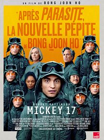 Affiche de Mickey 17, film à voir en streaming sur Pygargue