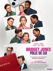 Affiche de Bridget Jones : folle de lui, film à voir en streaming sur Pygargue
