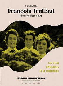 Affiche de Les Deux Anglaises et le Continent, film à voir en streaming sur Pygargue