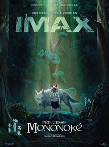 Affiche de Princesse Mononoké, film à voir en streaming sur Pygargue
