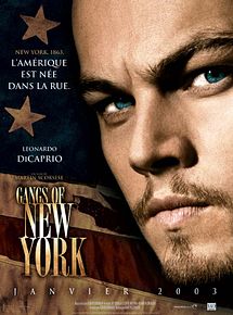 Affiche de Gangs of New York, film à voir en streaming sur Pygargue