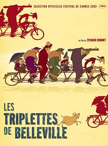 Affiche de Les Triplettes de Belleville, film à voir en streaming sur Pygargue