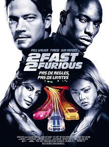 Affiche de 2 Fast 2 Furious, film à voir en streaming sur Pygargue