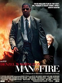 Affiche de Man on Fire, film à voir en streaming sur Pygargue