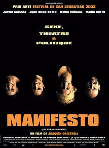 Affiche de Manifesto, film à voir en streaming sur Pygargue