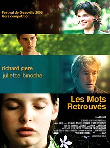 Affiche de Les Mots retrouvés, film à voir en streaming sur Pygargue