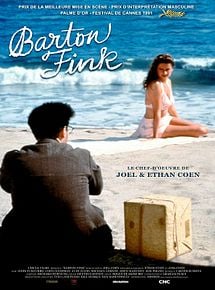 Affiche de Barton Fink, film à voir en streaming sur Pygargue