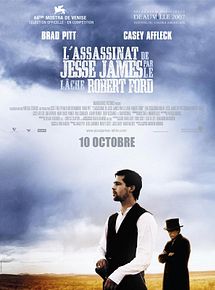 Affiche de L'Assassinat de Jesse James par le lâche Robert Ford, film à voir en streaming sur Pygargue