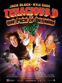 Affiche de Tenacious D et le Médiator du destin, film à voir en streaming sur Pygargue