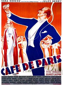 Affiche de Café de Paris, film à voir en streaming sur Pygargue