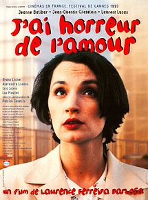 Affiche de J'ai horreur de l'amour, film à voir en streaming sur Pygargue