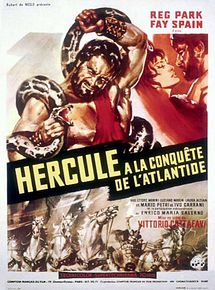 Affiche de Hercule à la conquête de l'Atlantide, film à voir en streaming sur Pygargue