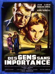 Affiche de Des gens sans importance, film à voir en streaming sur Pygargue