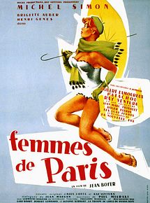 Affiche de Femmes de Paris, film à voir en streaming sur Pygargue