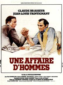 Affiche de Une affaire d'hommes, film à voir en streaming sur Pygargue