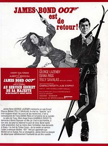 Affiche de Au service secret de sa Majesté, film à voir en streaming sur Pygargue