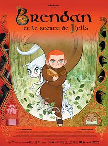 Affiche de Brendan et le secret de Kells, film à voir en streaming sur Pygargue