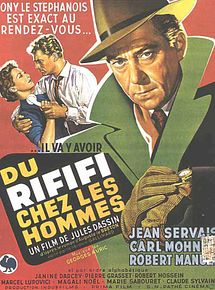 Affiche de Du rififi chez les hommes, film à voir en streaming sur Pygargue