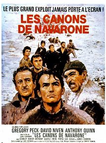 Affiche de Les Canons de Navarone, film à voir en streaming sur Pygargue