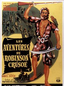 Affiche de Les Aventures de Robinson Crusoe, film à voir en streaming sur Pygargue