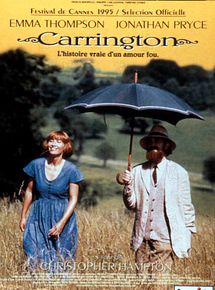 Affiche de Carrington, film à voir en streaming sur Pygargue