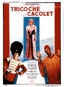 Affiche de Tricoche et Cacolet, film à voir en streaming sur Pygargue