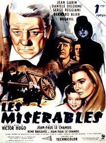 Affiche de Les Misérables, époque 1, film à voir en streaming sur Pygargue