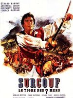 Affiche de Surcouf, le tigre des sept mers, film à voir en streaming sur Pygargue
