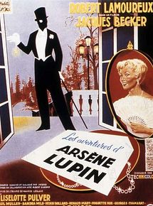 Affiche de Les Aventures d'Arsène Lupin, film à voir en streaming sur Pygargue