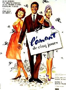 Affiche de L'Amant de cinq jours, film à voir en streaming sur Pygargue