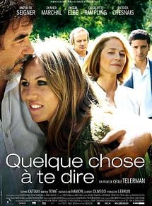 Affiche de Quelque chose à te dire, film à voir en streaming sur Pygargue